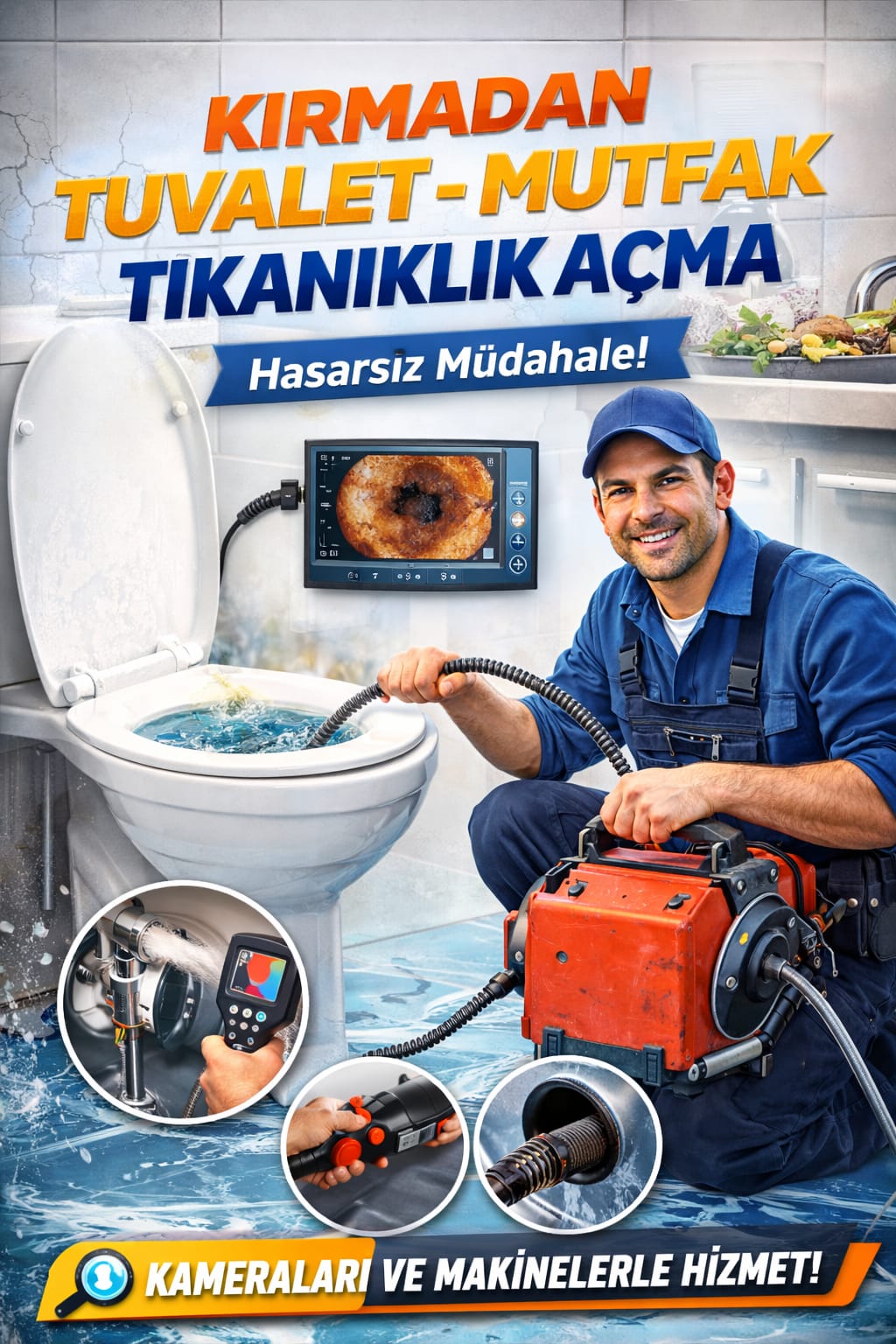 Kırmadan Tıkanıklık Açma